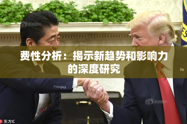 费性分析：揭示新趋势和影响力的深度研究
