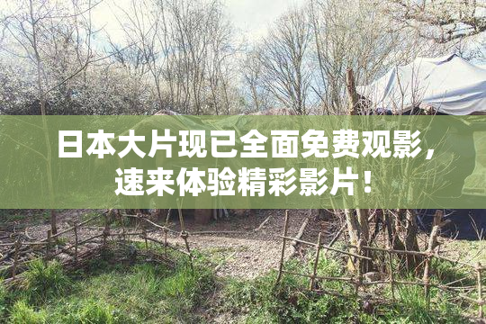 日本大片现已全面免费观影，速来体验精彩影片！