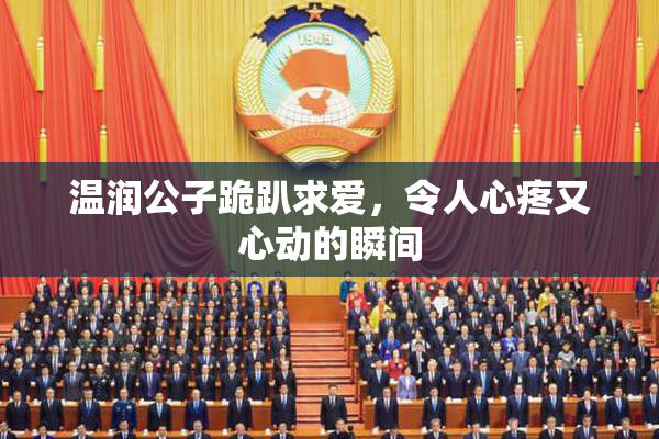 温润公子跪趴求爱，令人心疼又心动的瞬间