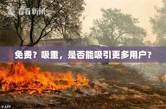 免费？吸重，是否能吸引更多用户？