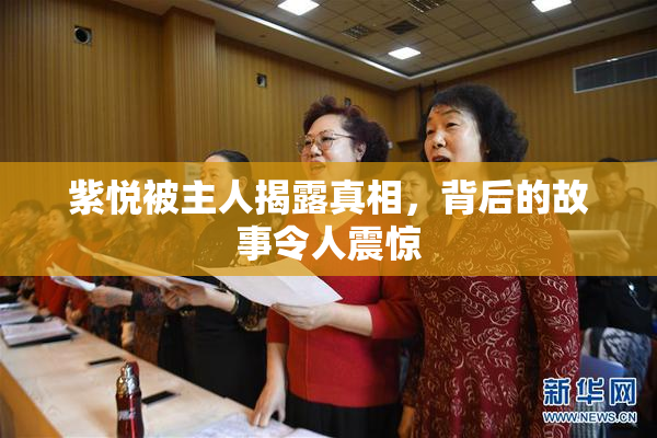 紫悦被主人揭露真相，背后的故事令人震惊