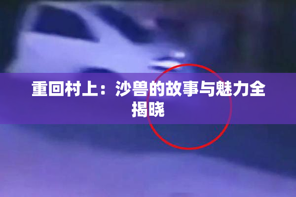 重回村上：沙兽的故事与魅力全揭晓