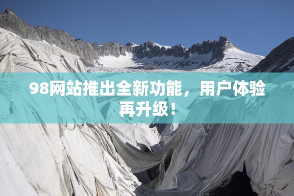 98网站推出全新功能，用户体验再升级！