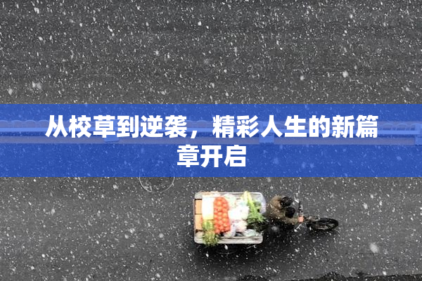 从校草到逆袭，精彩人生的新篇章开启