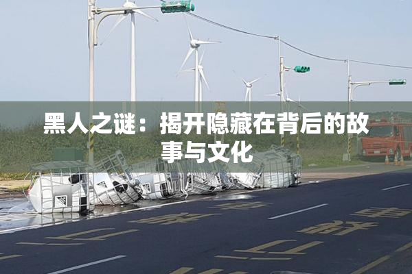 黑人之谜：揭开隐藏在背后的故事与文化