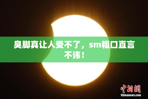 臭脚真让人受不了，sm粗口直言不讳！