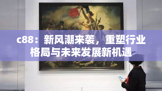 c88：新风潮来袭，重塑行业格局与未来发展新机遇