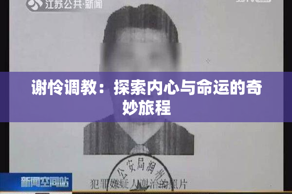 谢怜调教：探索内心与命运的奇妙旅程