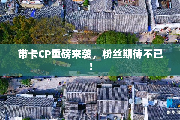 带卡CP重磅来袭，粉丝期待不已！