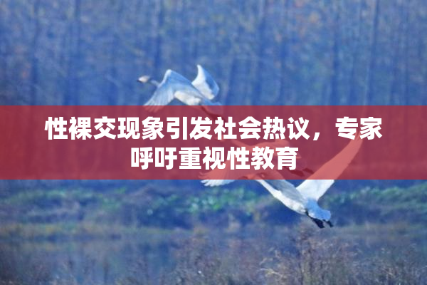 性裸交现象引发社会热议，专家呼吁重视性教育