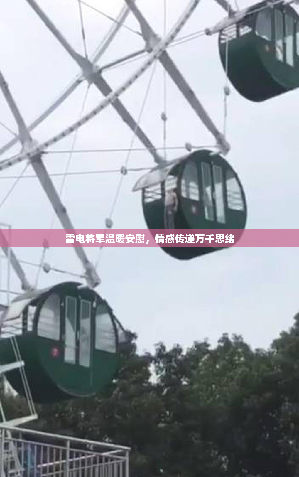 雷电将军温暖安慰，情感传递万千思绪