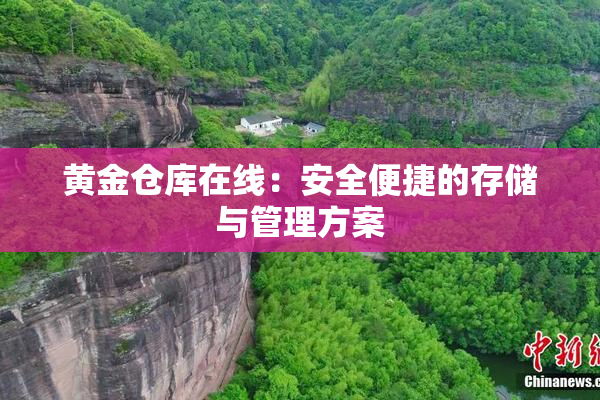 黄金仓库在线：安全便捷的存储与管理方案