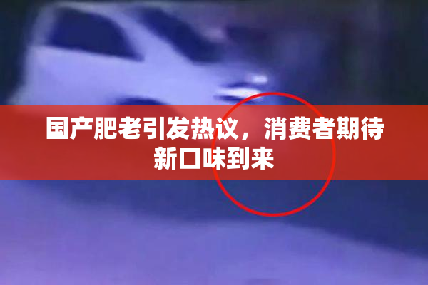 国产肥老引发热议，消费者期待新口味到来