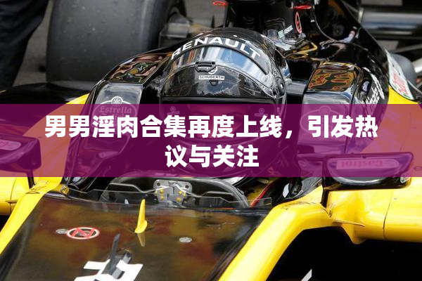 男男淫肉合集再度上线，引发热议与关注