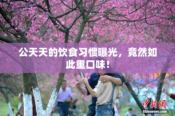 公天天的饮食习惯曝光，竟然如此重口味！