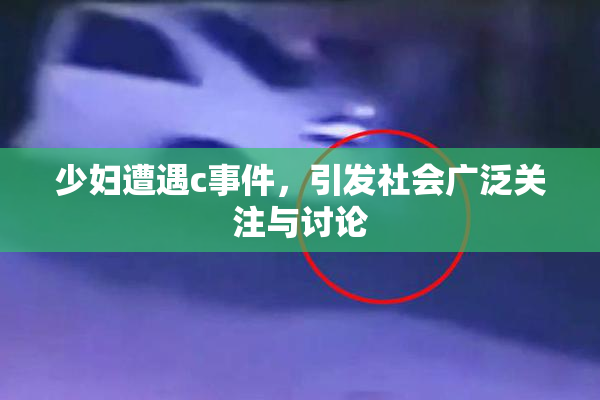 少妇遭遇c事件，引发社会广泛关注与讨论
