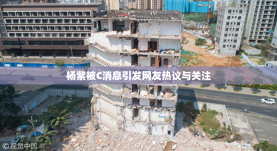 杨紫被C消息引发网友热议与关注