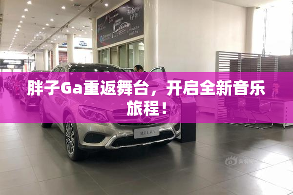 胖子Ga重返舞台，开启全新音乐旅程！