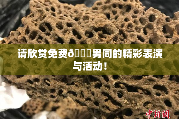 请欣赏免费🔞男同的精彩表演与活动！