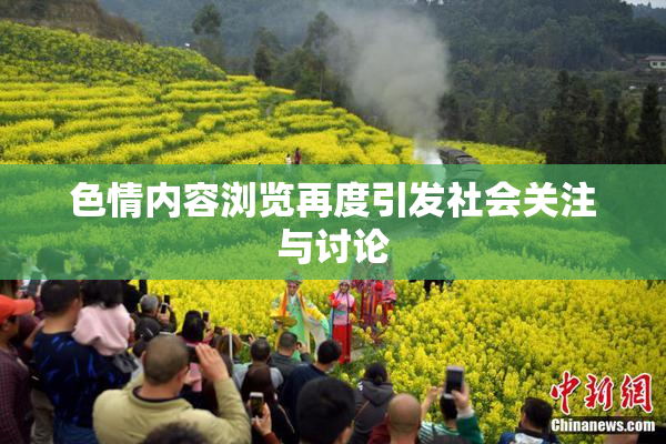 色情内容浏览再度引发社会关注与讨论