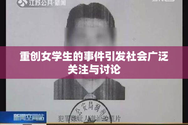 重创女学生的事件引发社会广泛关注与讨论