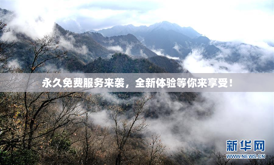 永久免费服务来袭，全新体验等你来享受！