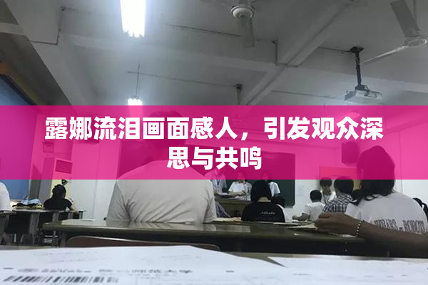 露娜流泪画面感人，引发观众深思与共鸣