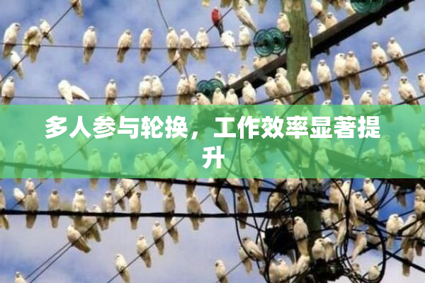 多人参与轮换，工作效率显著提升