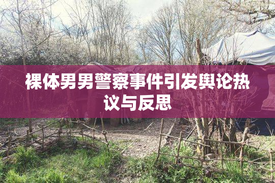 裸体男男警察事件引发舆论热议与反思