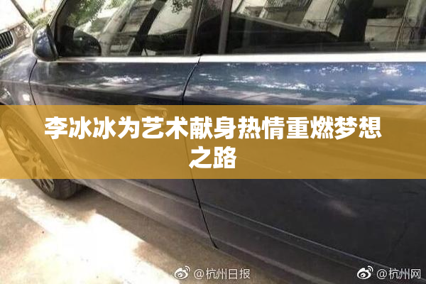 李冰冰为艺术献身热情重燃梦想之路