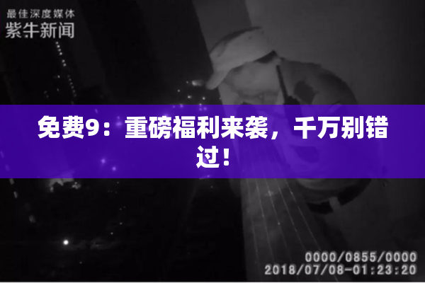免费9：重磅福利来袭，千万别错过！