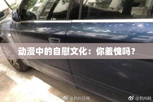 动漫中的自慰文化：你羞愧吗？