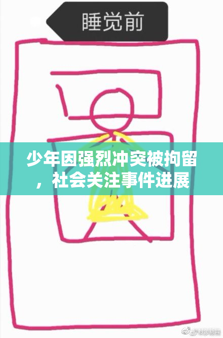 少年因强烈冲突被拘留，社会关注事件进展