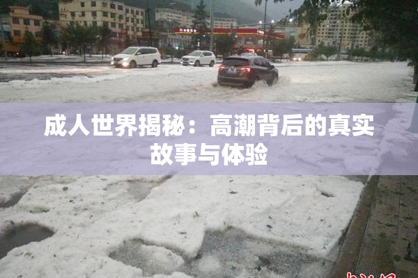 成人世界揭秘：高潮背后的真实故事与体验