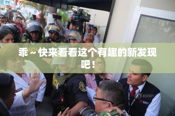 乖～快来看看这个有趣的新发现吧！