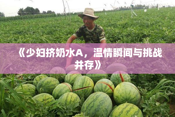 《少妇挤奶水A，温情瞬间与挑战并存》