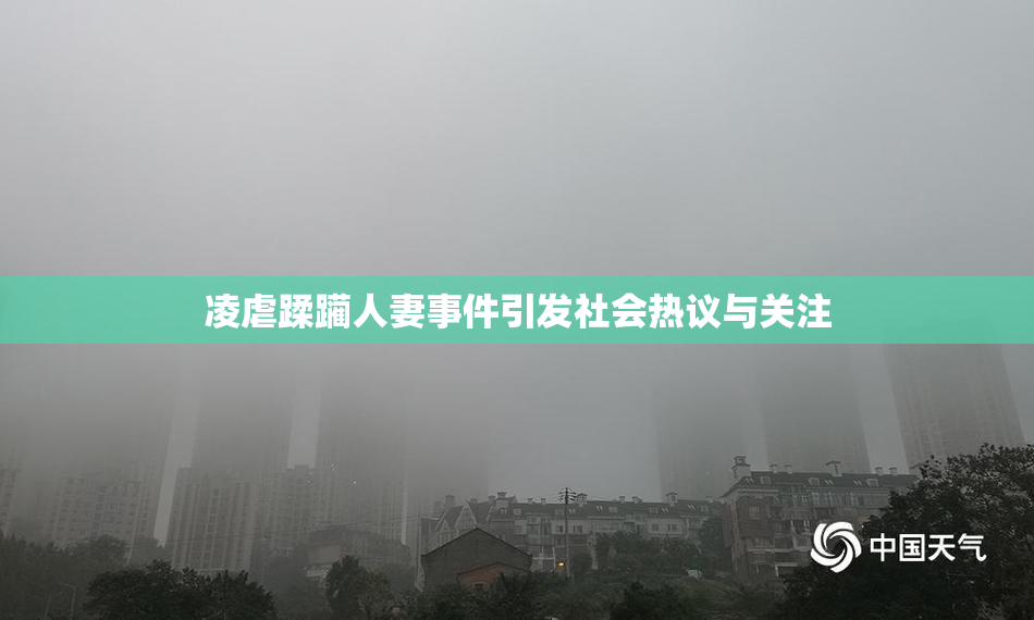 凌虐蹂躏人妻事件引发社会热议与关注