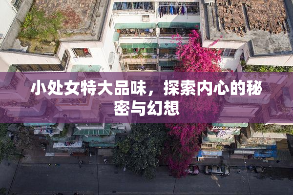 小处女特大品味，探索内心的秘密与幻想