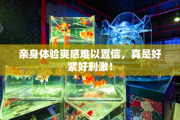 亲身体验爽感难以置信，真是好紧好刺激！