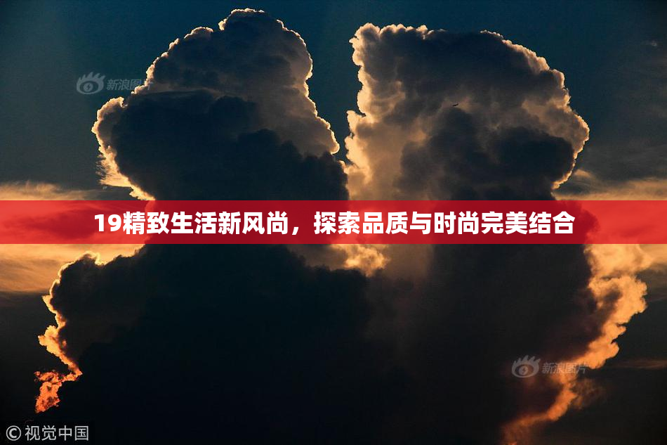 19精致生活新风尚，探索品质与时尚完美结合