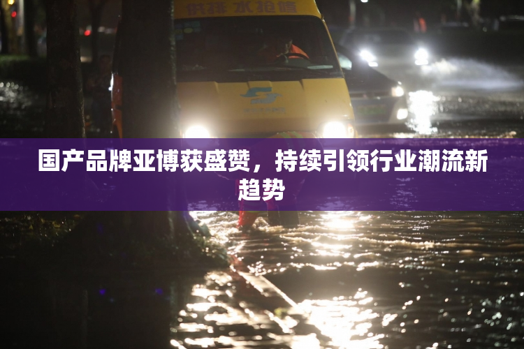 国产品牌亚博获盛赞，持续引领行业潮流新趋势